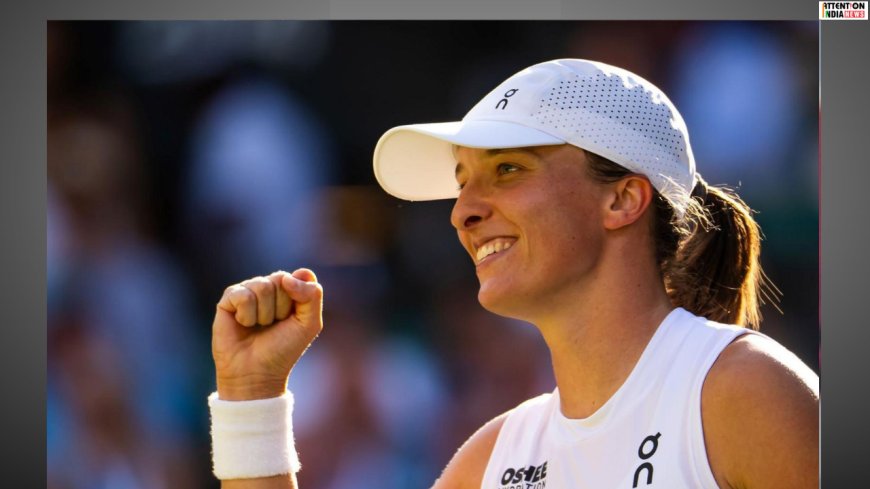 Polish Tennis Player, Iga Swiatek Reaches Her First Wimbledon Finals; To Face Amanda Anisimova