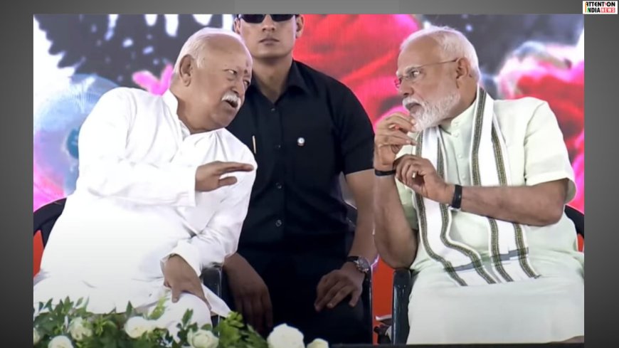 Opposition Targets Prime Minister Narendra Modi Over RSS Chief Mohan Bhagwat's ‘retire at 75’ comment