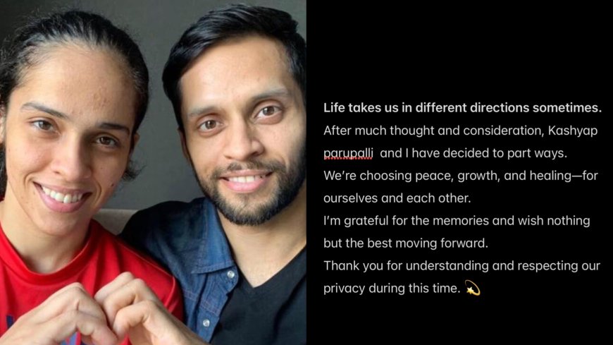Saina Nehwal and Kashyap Parupalli File for Divorce After 7 Years