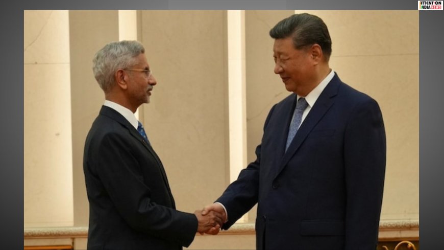 Jaishankar Meets Chinese President Xi Jinping in Beijing After 5 Years, Discusses Border Peace and Bilateral Ties