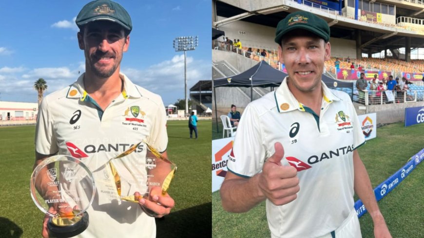 Australia Crushes West Indies in Historic Whitewash: Starc’s 6/9 Seals 27-All-Out Collapse