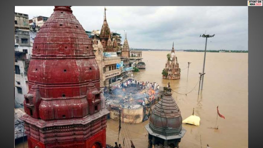 Ganga River Rises Amid Heavy Rains, Flood Warnings Issued Across Uttar Pradesh