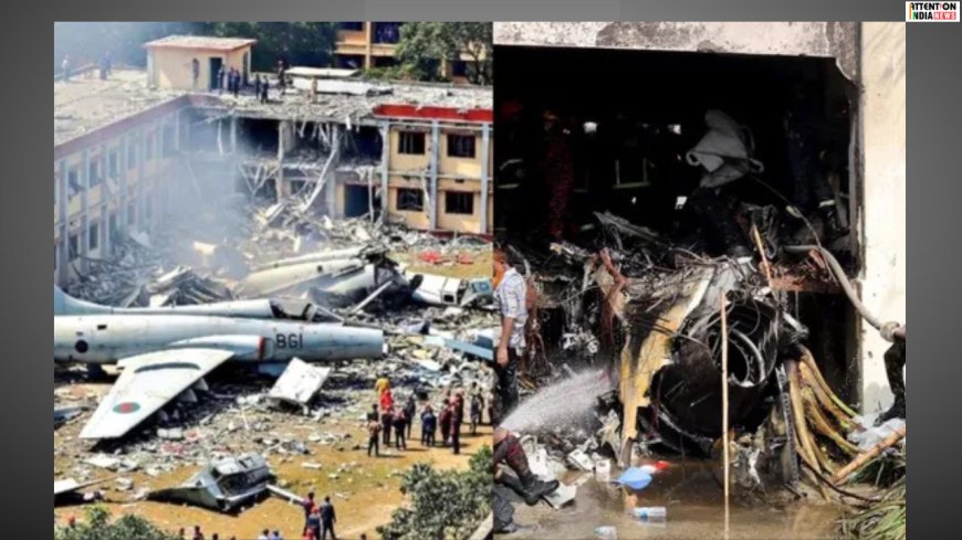 Bangladesh Air Force Jet Crashes Into Dhaka School, Killing 27 Including Students and Pilot