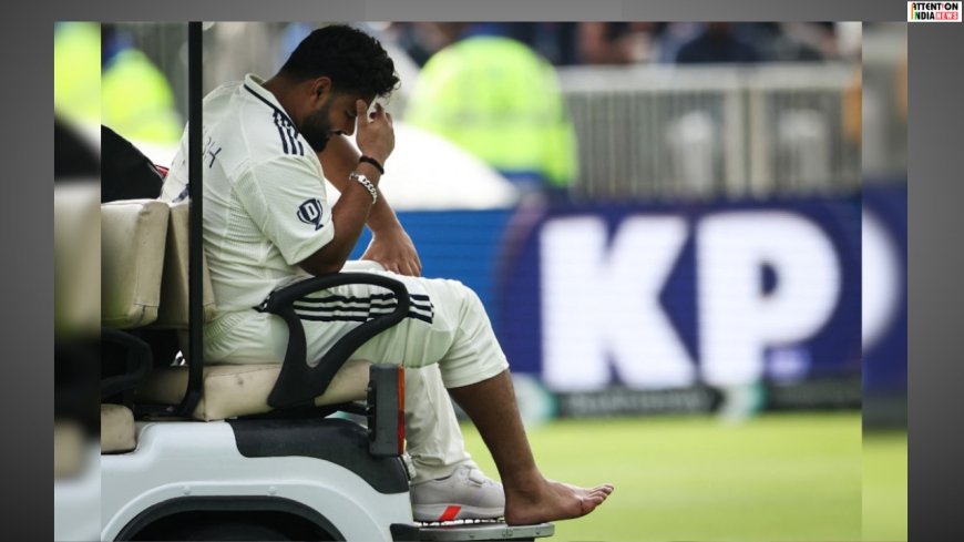 Rishabh Pant Injured on Day 1 of 4th Test; Taken for Scans After Painful Hit Leaves India in Uncertainty