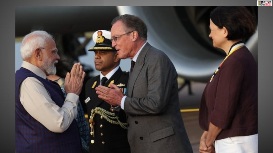 PM Modi Begins UK Visit to Boost Trade, Defence, and Tech Ties; FTA Signing and Talks with King Charles