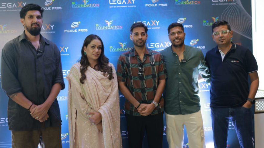 Game Changer Alert: LegaXy & M3M Foundation Unite Icons to Power ‘Pickle-Pros’ India’s Pickle ball Future