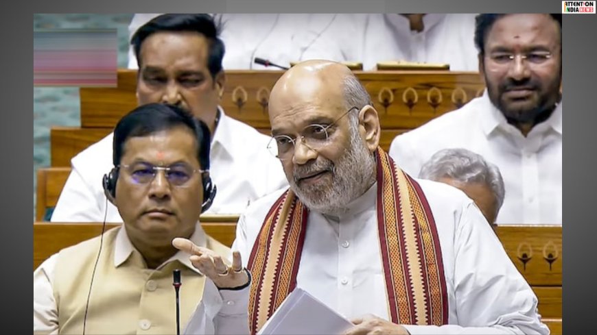 Amit Shah Slams Congress Over Terror Stance, Nehru's Legacy, and Pahalgam Attack Response in a Strong Lok Sabha Speech