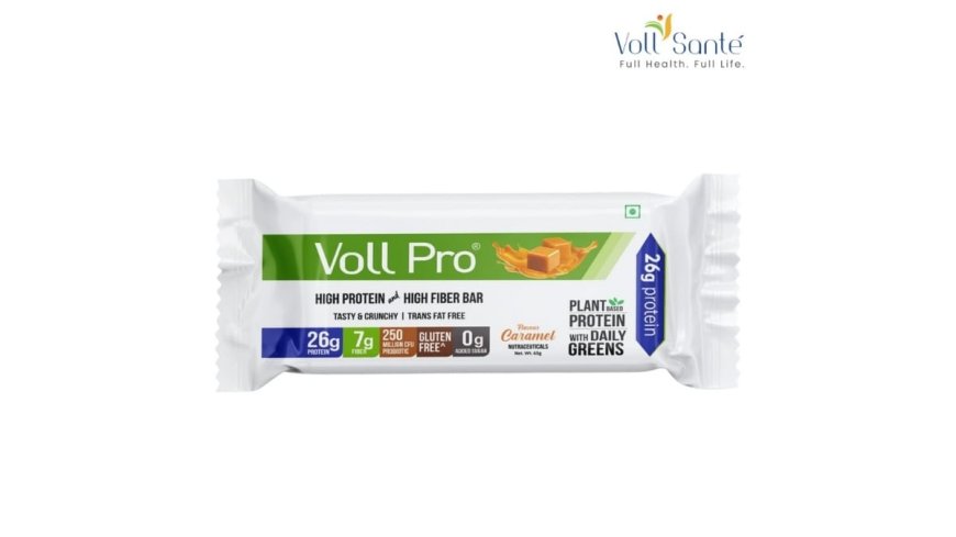 Voll Pro Protein Bar: On Top of the Power-Game, Balanced and Enriched