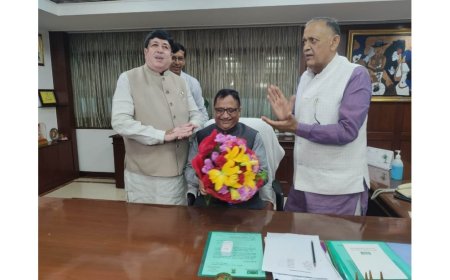 Chairman IFFCO Shri. Dileep Sanghani Announced Shri. K J Patel as the new Managing Director of IFFCO
