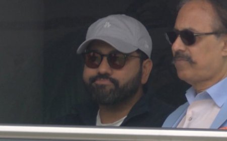 India vs England 5th Test Day 5: Rohit Sharma Spotted At The Oval, Cheers For India