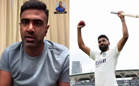 ‘He could be our No. 1 Test Bowler’ Ravichandran Ashwin on Mohammed Siraj