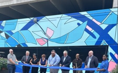 PaintCare and Albany Parking Authority Unveil New Mural at Quackenbush Garage