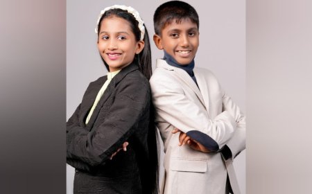 UAE SIBLINGS JIVIKA DHIRAJ JAIN AND JAINAM DHIRAJ JAIN CLEARED IGCSE 10TH BOARD EXAMS AT AGES 10 AND 13, RESPECTIVELY Young Prodigies Set New Benchmarks in Academic Excellence
