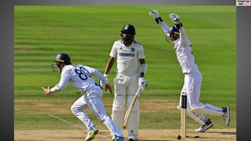 Karun Nair Hits First Fifty in 9 Years as India Ends Day 1 at 206/6 in Rain-Hit Final Test Against England