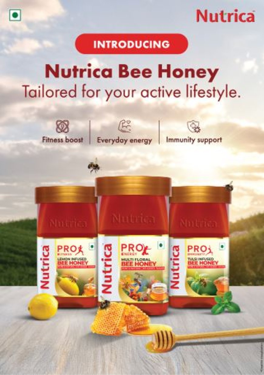Nutrica by BN Group Forays into the Honey Category with Function-first Nutrica Bee Honey