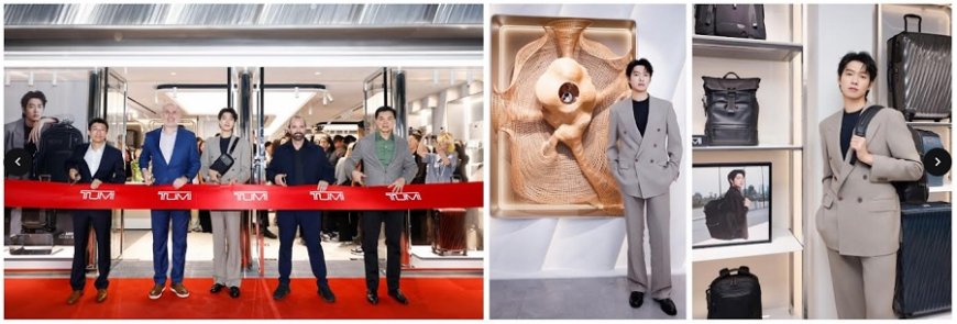 TUMI Celebrates Grand Opening of First China Flagship Store at Shanghai Centre