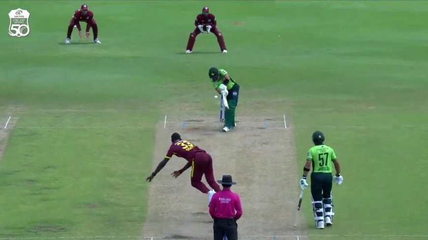 Babar Azam’s Duck Sparks Fan Outrage as Pakistan Loses 2nd ODI to West Indies