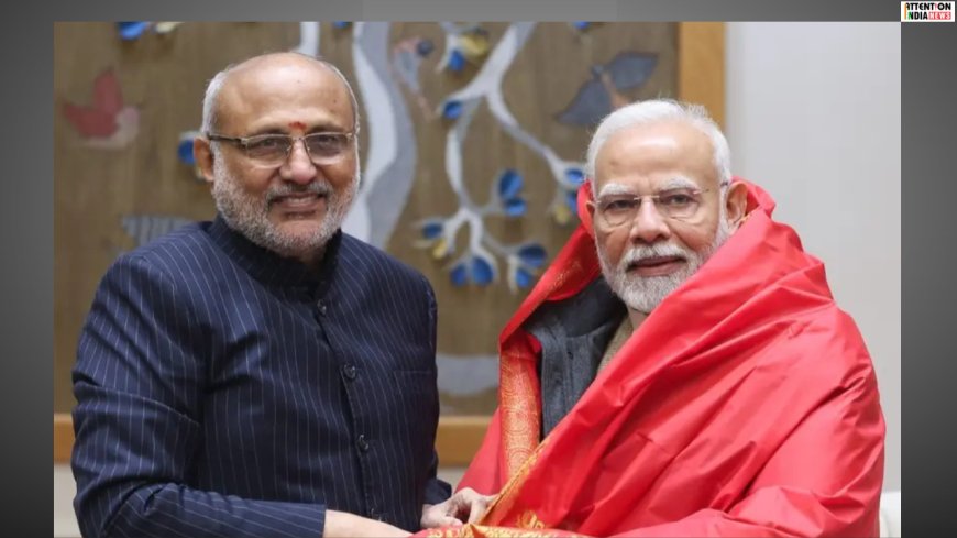 BJP Picks Maharashtra Governor CP Radhakrishnan as NDA Vice Presidential Candidate After Dhankhar Resigns