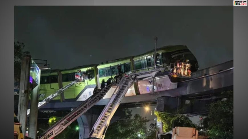 Technical Glitch During Heavy Rain Leaves 582 Stranded on Mumbai Monorail, Authorities Probe Incident