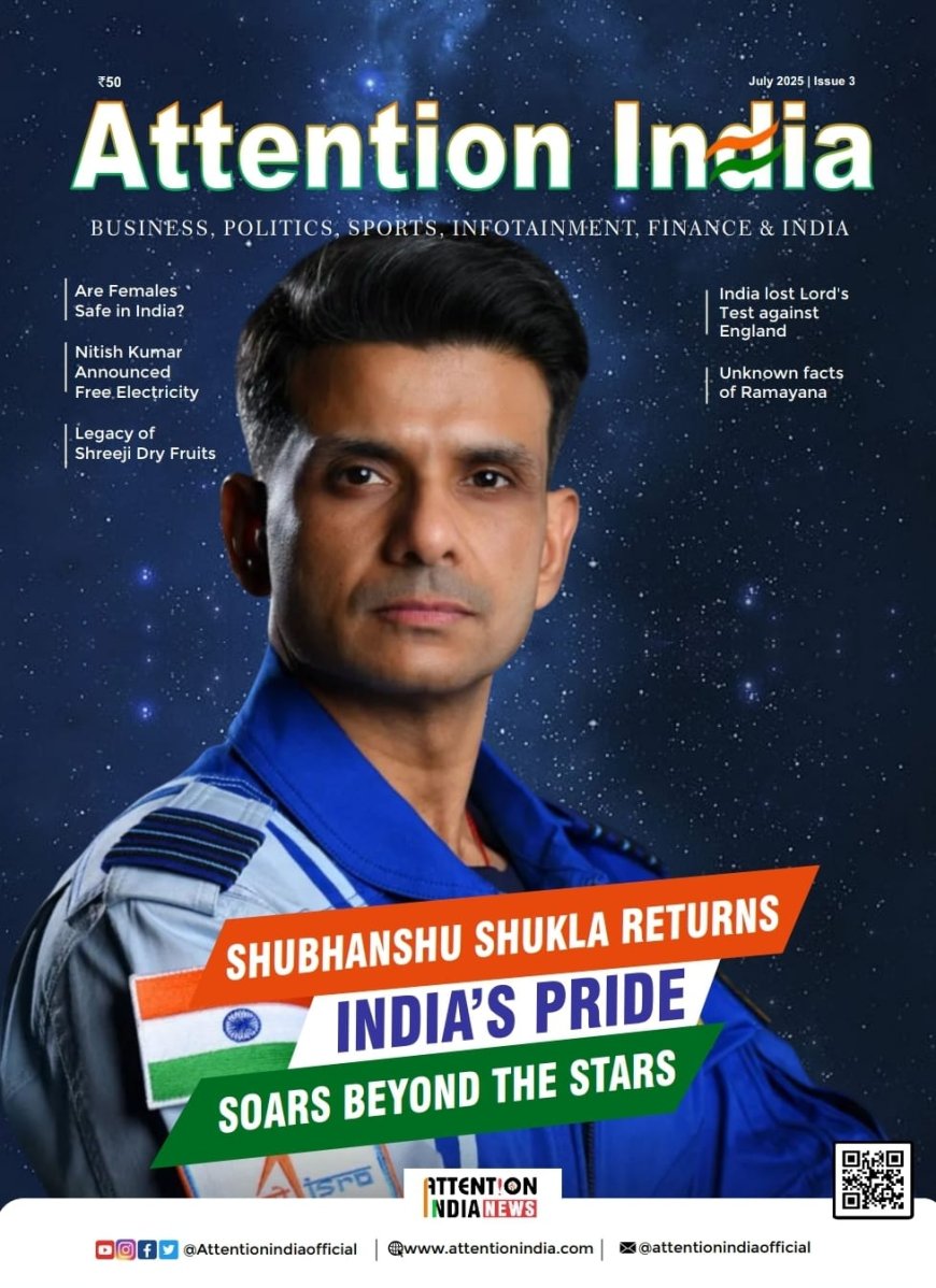 Attention India E-Magazine : August 2025