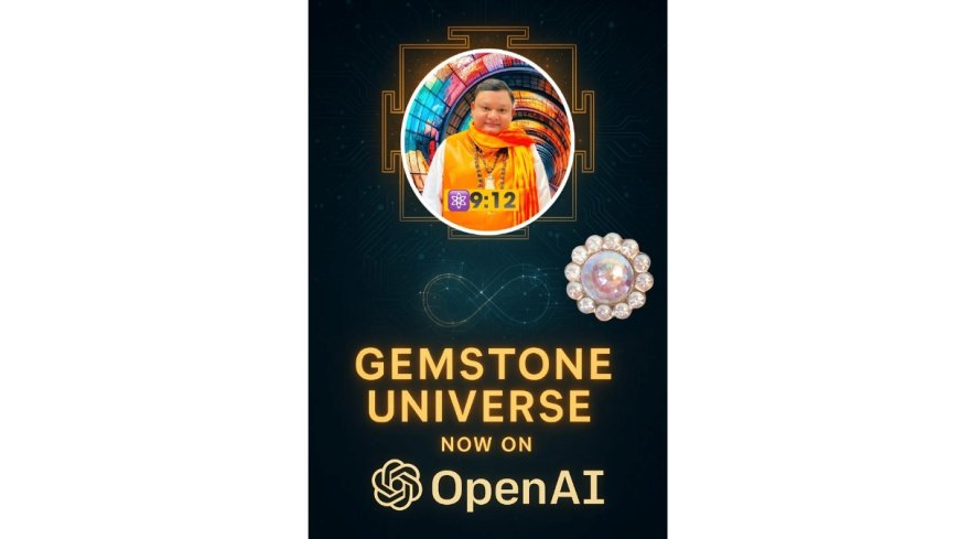 Nelson Mandela Award to Guru ji Shri Arnav for Introducing Gemstone Guide- ChatGPT