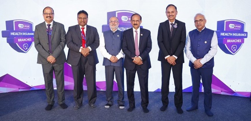 SBI General Insurance Launches Specialized Health Insurance Branches in Andhra Pradesh and Telangana as a Social Push to Provide Better Access to Health Insurance for All