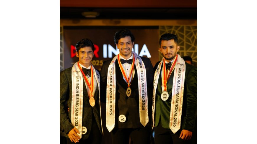 Meet Your New Mr. India 2025 Winners!
