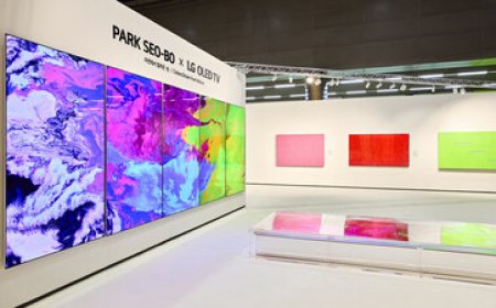 LG OLED TV BRINGS PARK SEO-BO'S NATURE-INSPIRED COLORS TO LIFE AT FRIEZE SEOUL 2025