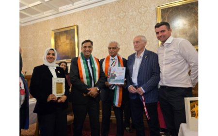 Special Presence of Dr. Arpit Chopra Jain at the International Peace Conclave held at the House of Lords, London