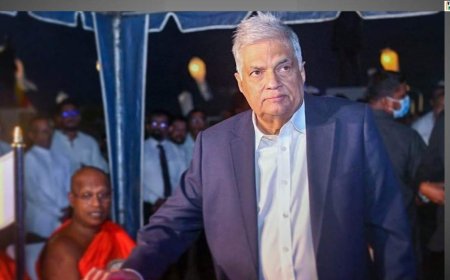 Sri Lanka’s Ex-President Ranil Wickremesinghe Arrested Over Alleged Rs 17 Million Misuse for London Trip