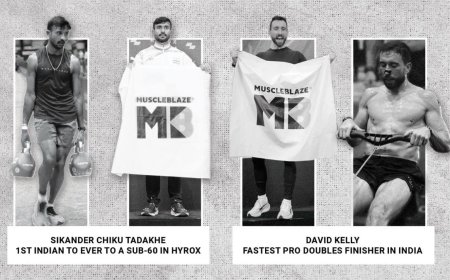 HYROX Mumbai 2025: MuscleBlaze Athletes Dominate with Record-Breaking Wins
