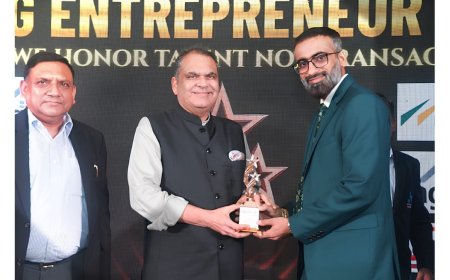 CS Sumit Ghai Honoured with Young Entrepreneur Award 2025