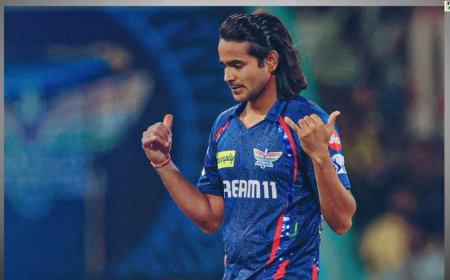 LSG bowler Digvesh Rathi suspended for breaching the IPL Code of Conduct