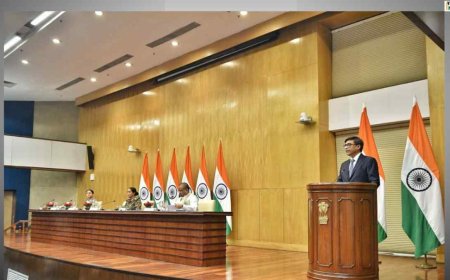 Operation Sindoor: Two women officers Colonel Sofia Qureshi and Wing Commander Vyomika Singh briefs about the Operation