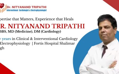 Dr Nityanand Tripathi Serving Community in the field of Cardiology