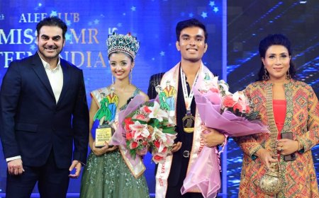 Miss Teen India 2025 Mishty Gadhwal & Mr Teen India 2025 Raghav Sarraf Crowned at Alee Club Grand Finale in Delhi