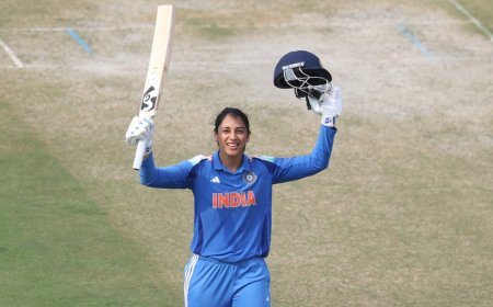 India Women vs Australia Women Smriti Mandhana SMASHES Her 12th ODI Century