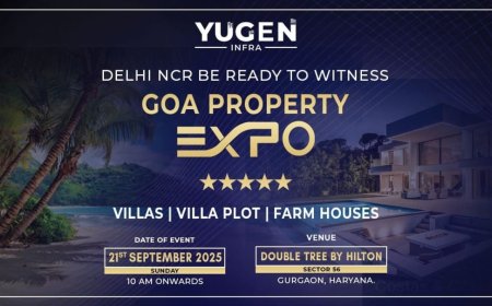 Yugen Infra to Bring Exclusive Offers and Benefits for Property Buyers at Goa Property Expo in Gurugram