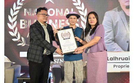 Mr. Lalhruaitluanga – Best Travel Agency of the Year