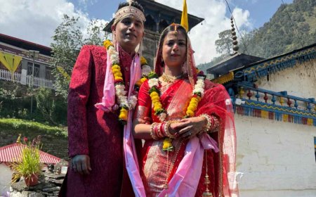 A Divine Union at Triyuginarayan Temple, Uttarakhand