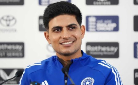 India Announce Test Squad for West Indies: Shubman Gill to Lead, Ravindra Jadeja Named Vice-Captain