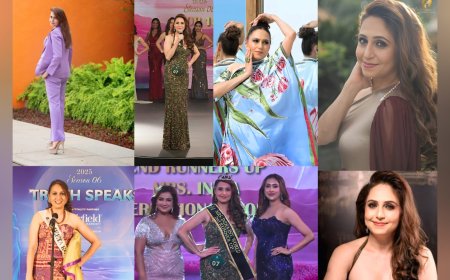 Meeta Vihang Kotadia Wins 2nd Runner-Up Title as Mrs. India International World