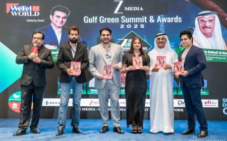 Ayesha Zaki Shines at Zee Gulf Green Summit 2025 with Film And Book Launch