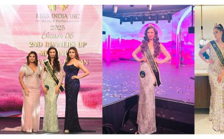 Shivani Rahangdale Sawant Wins 2nd Runner Up at Mrs. India Universal Woman 2025, Inspiring Women Nationwide