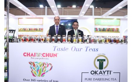 Chaichun and Okayti Highlight India’s Tea Heritage and Future Vision at World Food India 2025