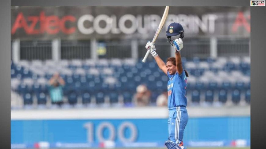 Harmanpreet's Century and Kranti Goud's 6 Wickets Help India Beat England by 13 Runs to Win ODI Series 2-1