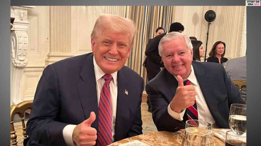 Graham Warns of 100% Tariffs on Russian Oil Buyers; Targets India, China and Brazil