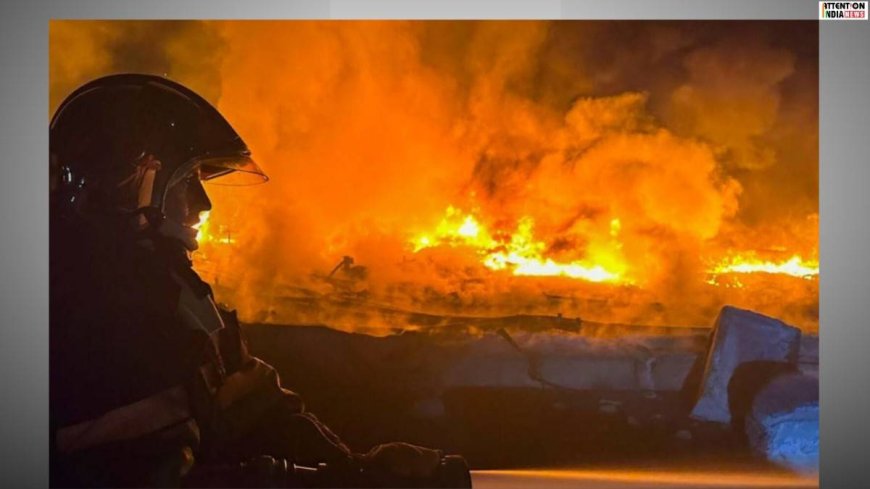 Huge Fire at Gulzar House near Charminar Hyderabad; 17 dead and several injured