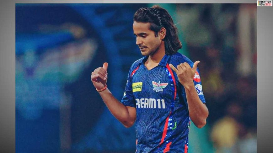 LSG bowler Digvesh Rathi suspended for breaching the IPL Code of Conduct