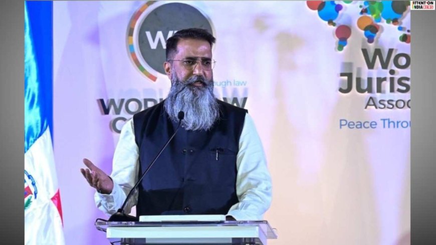 Bhuwan Ribhu, The First Indian Lawyer To Receive World Law Congress Honour For Child Rights